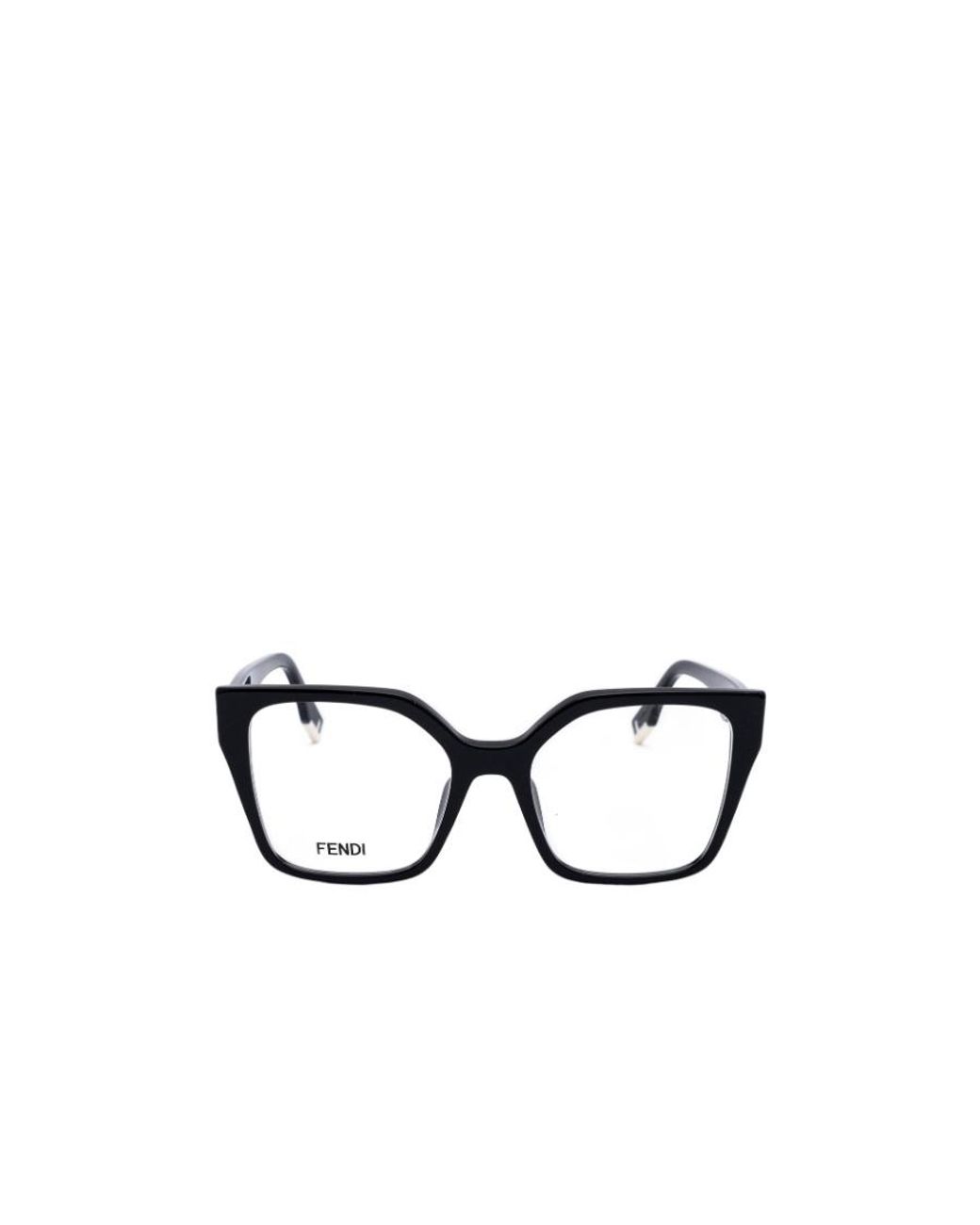 Fendi Metallic Eyewear Square Frame Glasses for men