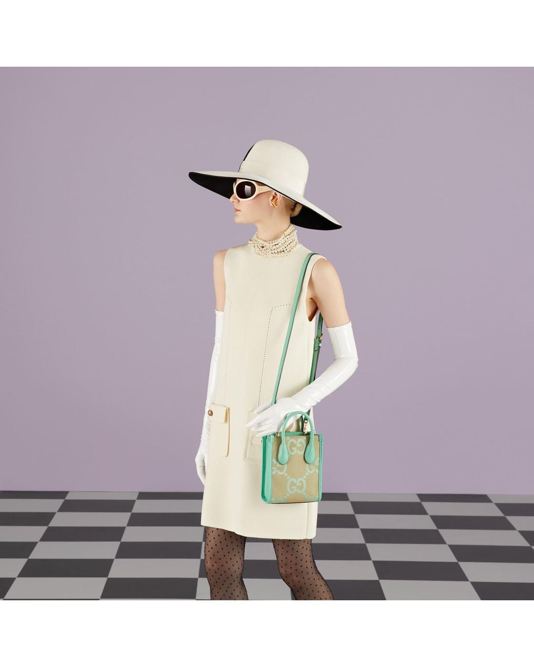 Gucci Green Mini Jumbo Gg Tote Bag for men