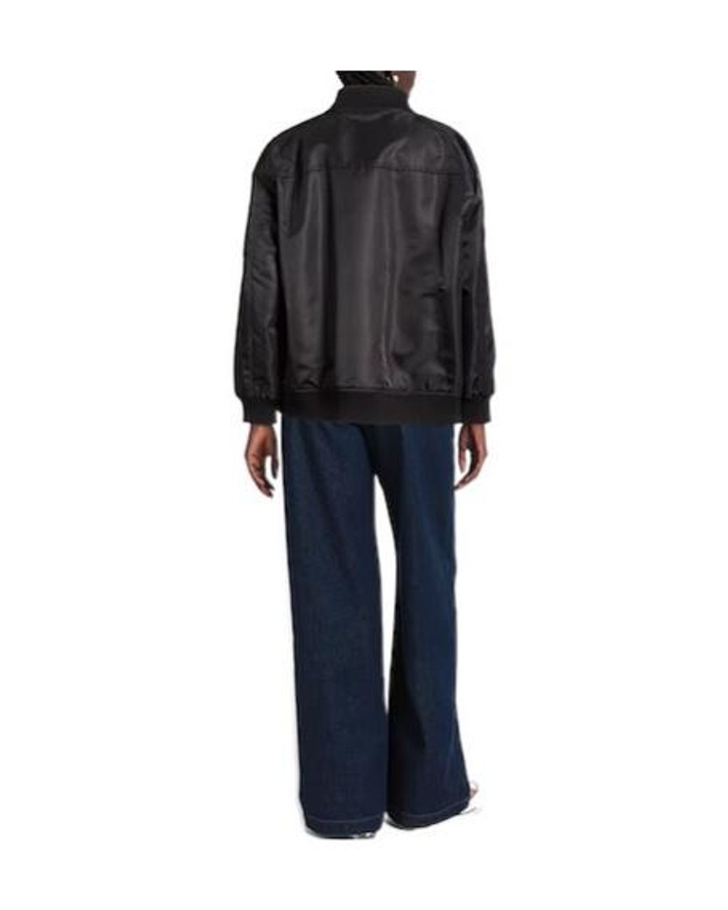 Sportmax Black Minimal Cropped Jacket