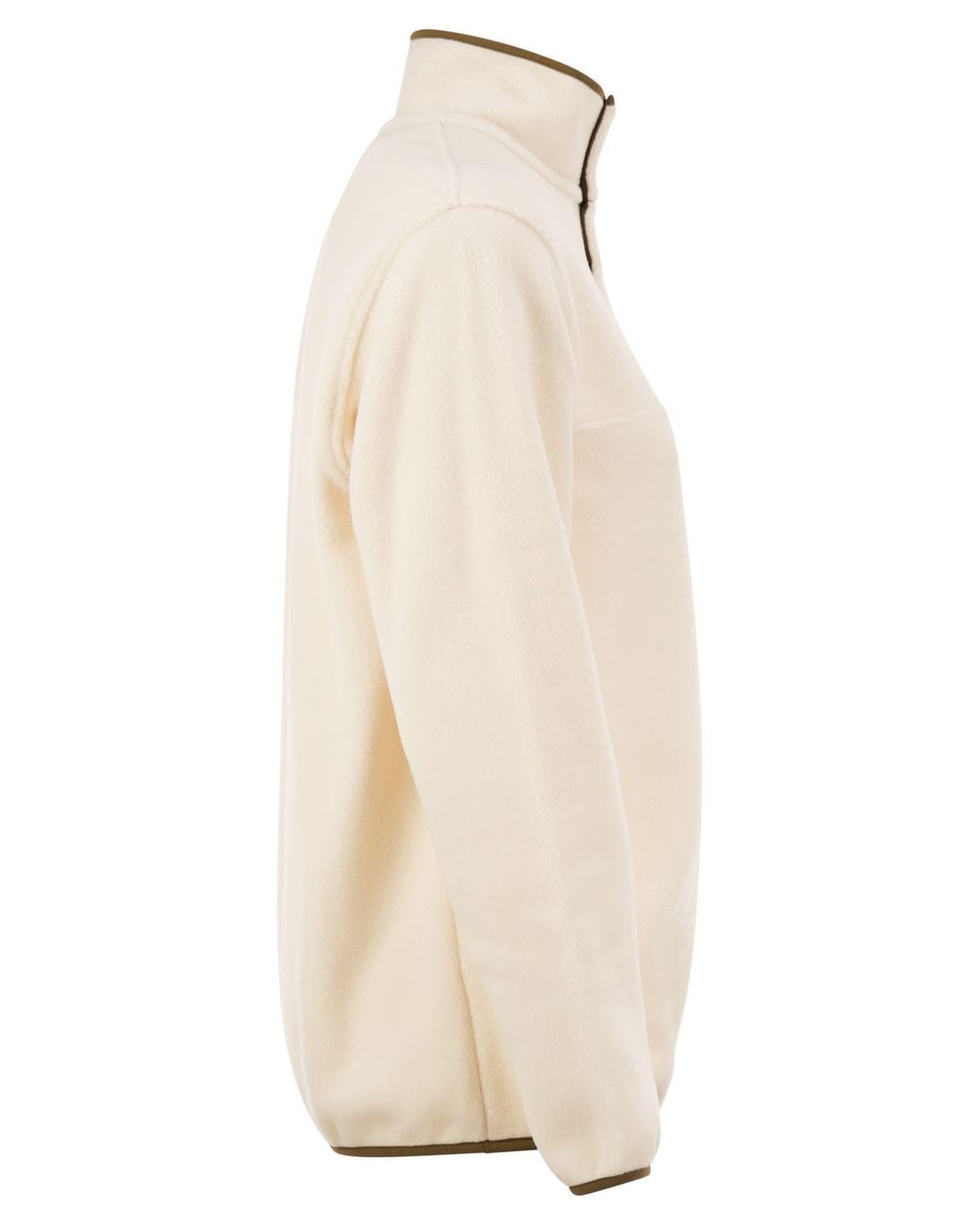 Patagonia Natural Fleece Snap Button Pullover