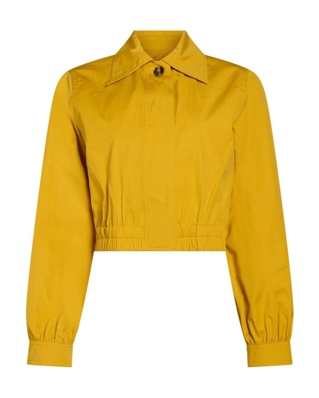 Weekend by Maxmara Yellow Minimalist Jacket