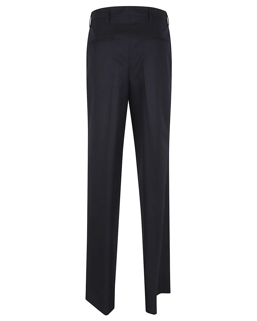 Dries Van Noten Blue Belt Loop Track Pants