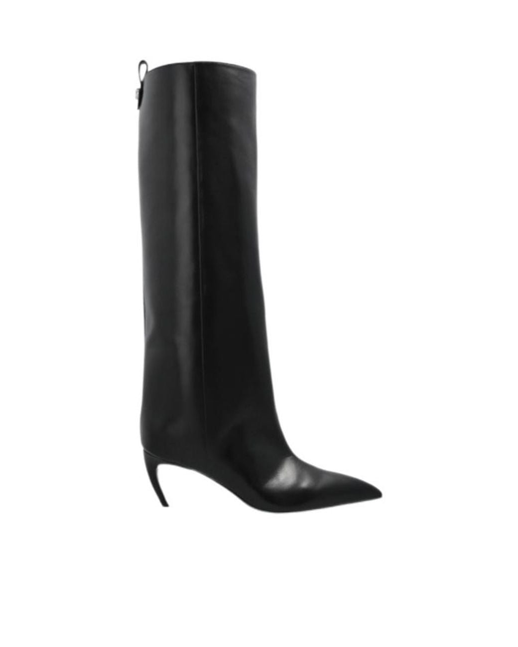 The Attico Black The Lea Pointed Toe Boots