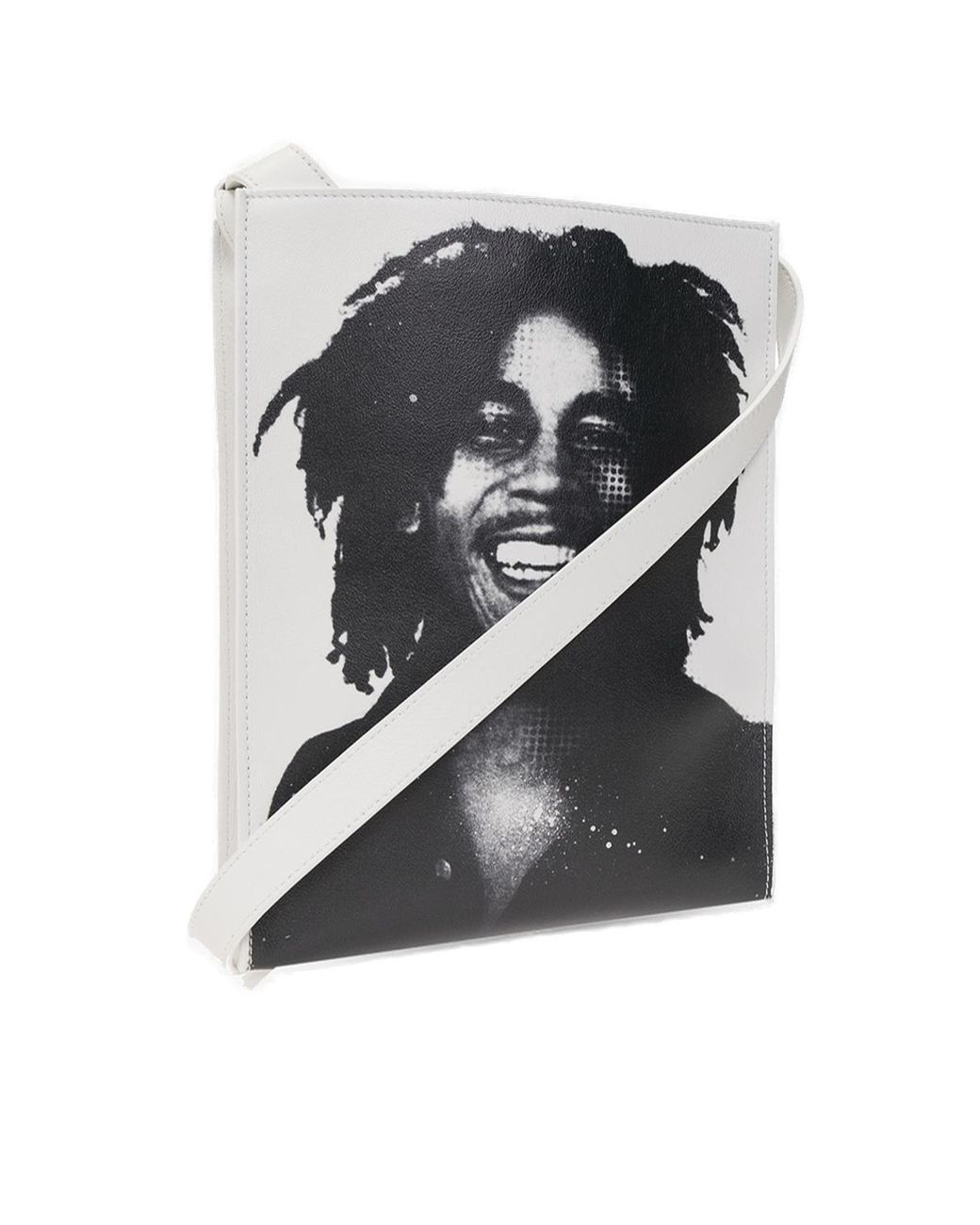 DSquared² Black Bob Marley Printed Shoulder Bag for men