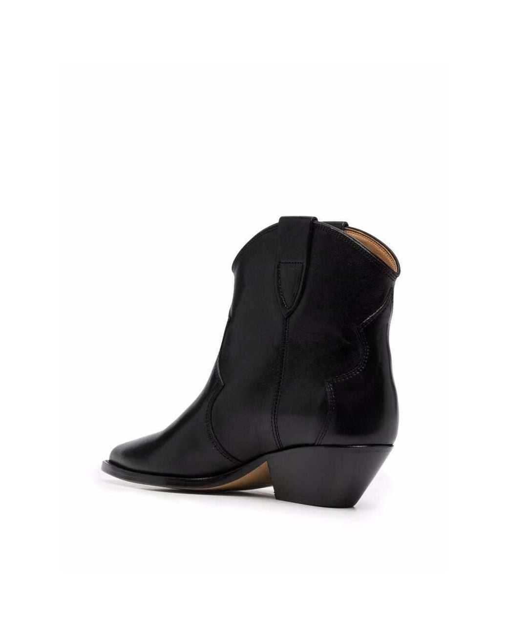 Isabel Marant Black Dewina Ankle Boots