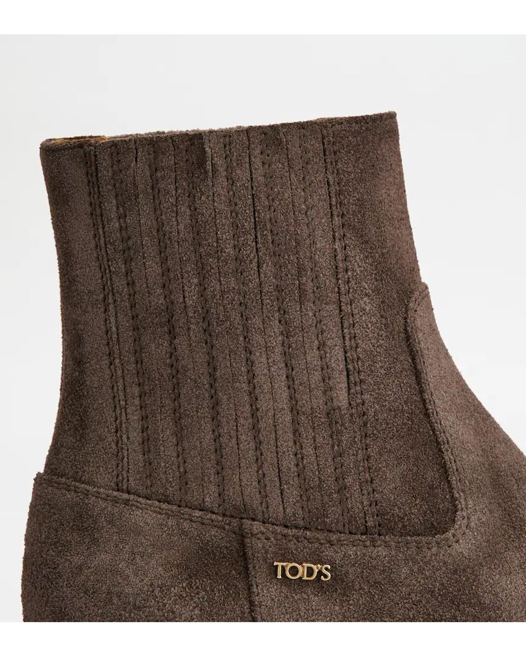 Tod's Brown Ankle Boots