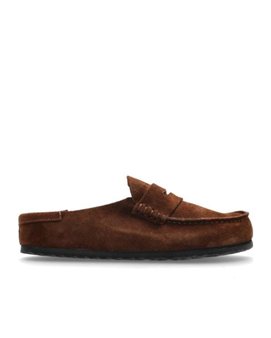 Birkenstock Brown Naples Penny Mules for men