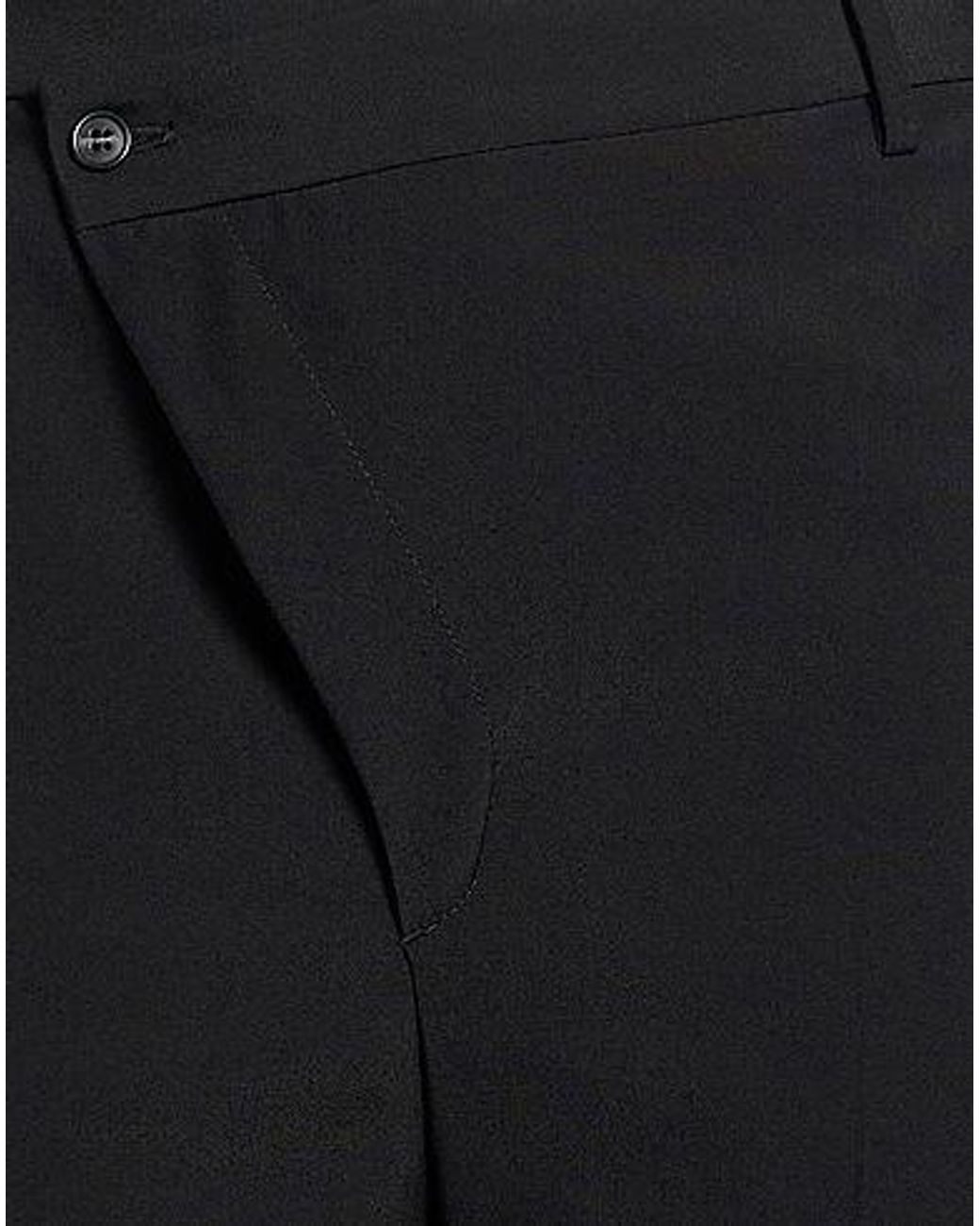 MM6 by Maison Margiela Black Casual Trousers