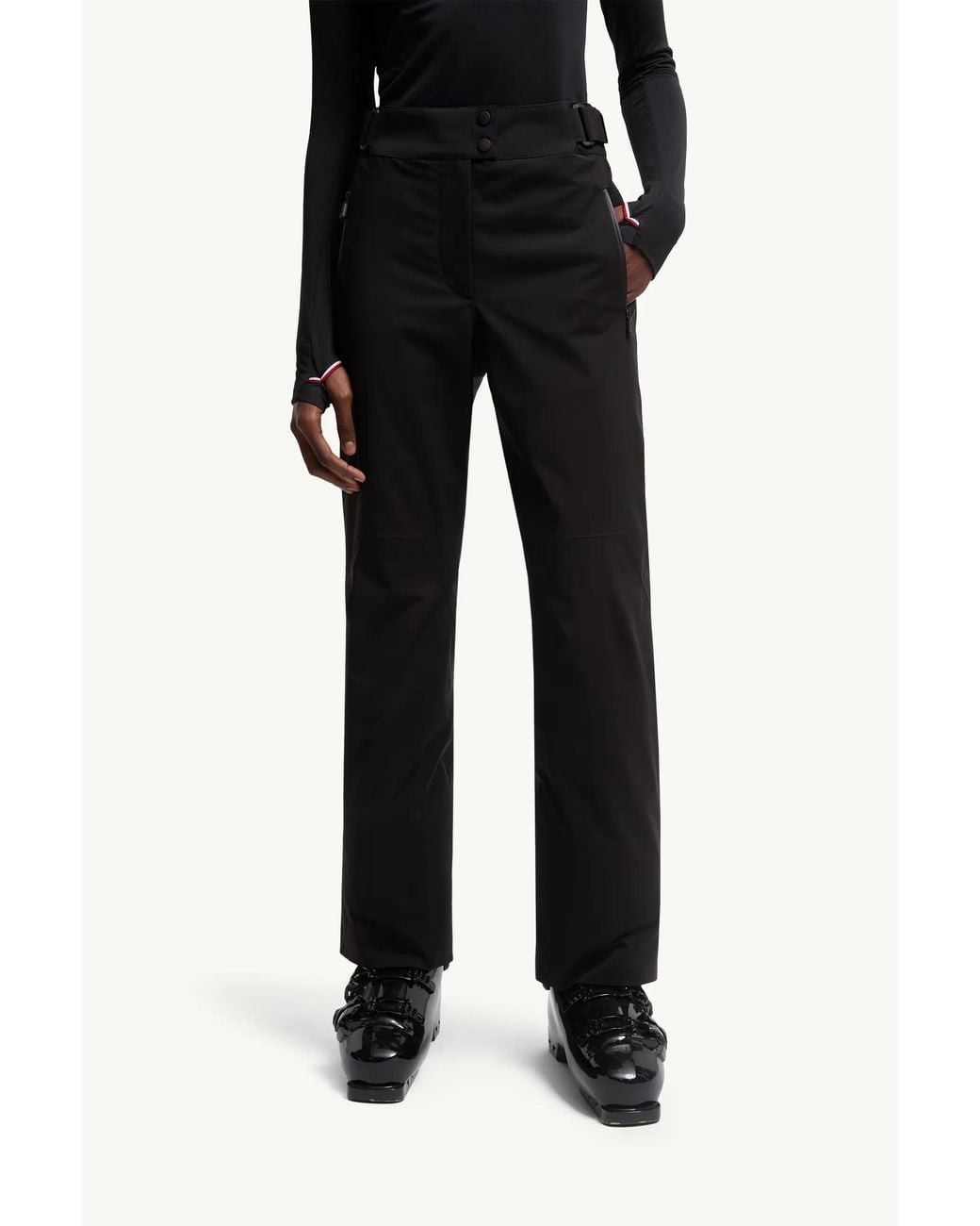 Moncler Black Padded Ski Trousers