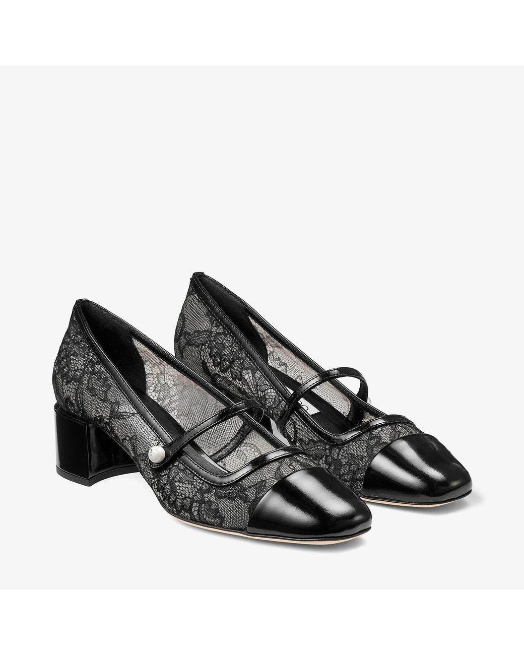 Jimmy Choo Black Elisa High Heels