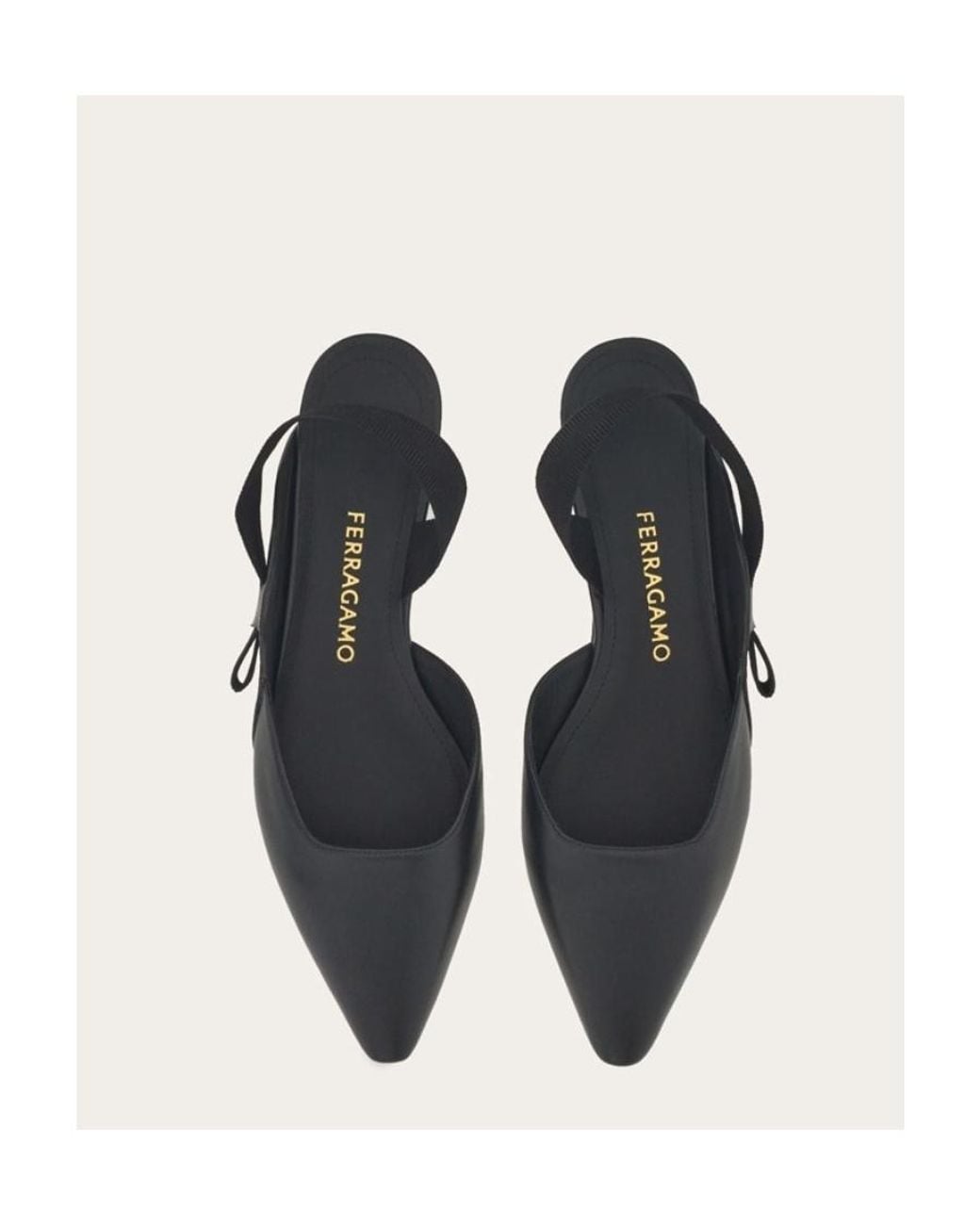 Ferragamo White Vara Bowknot Shoes