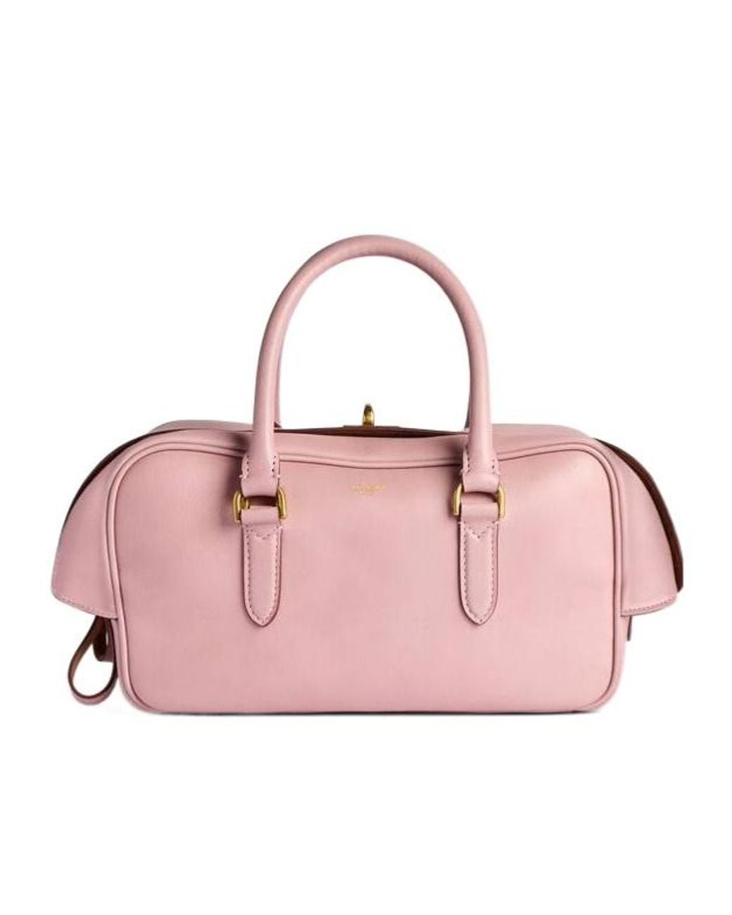 Balenciaga Pink Le 7 Bowling Bag Small