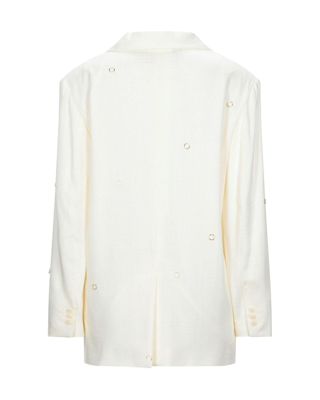 Jacquemus White Long Sleeves Blazer