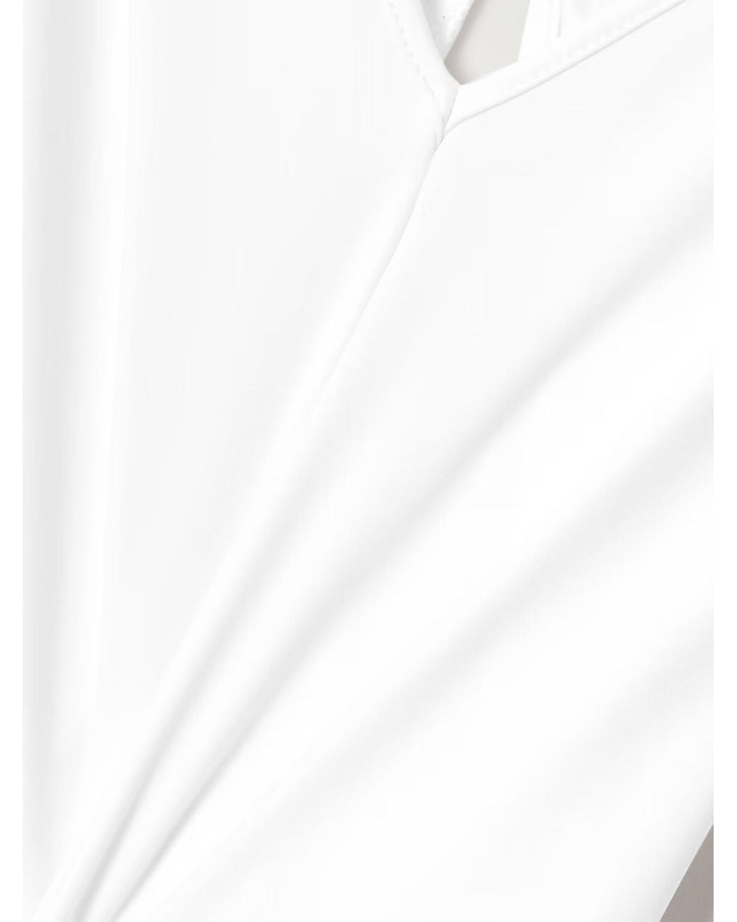 Wardrobe NYC White Stretch-Jersey Thong Bodysuit