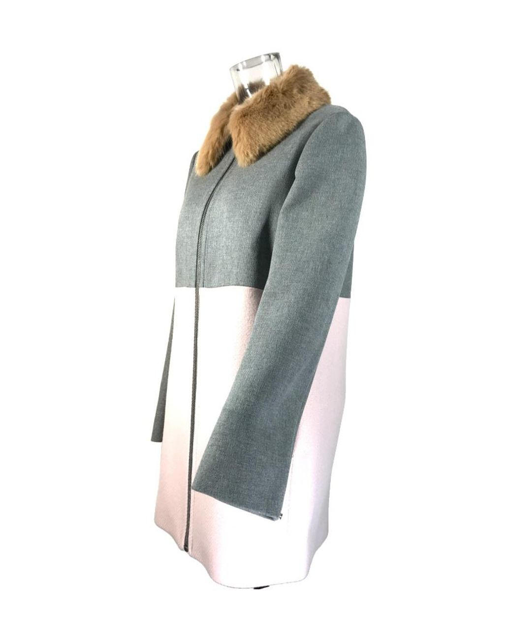 Sportmax Blue Logo Coat