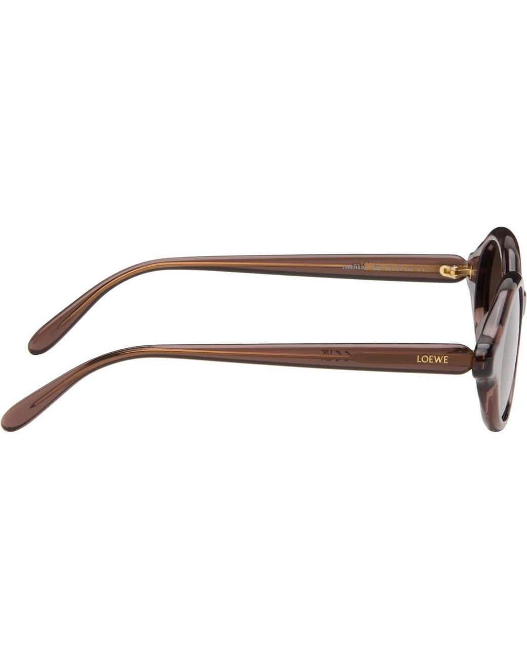 Loewe Multicolor Oval Frame Sunglasses