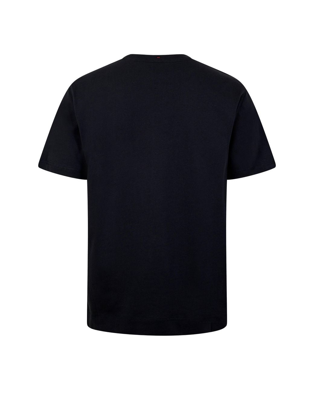 Moncler Black Simple T-Shirt for men