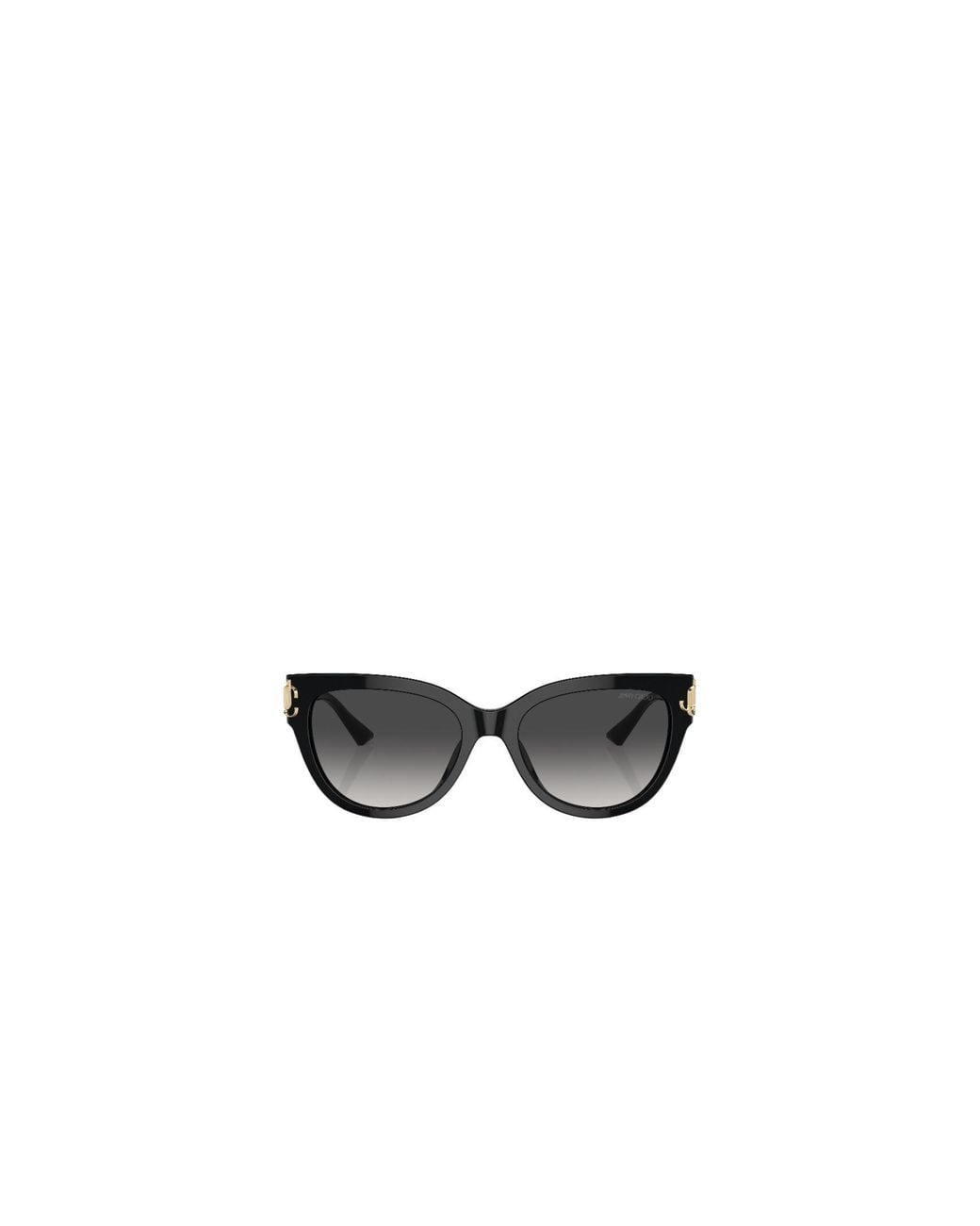 Jimmy Choo White Eyewear Cat-Eye Frame Sunglasses