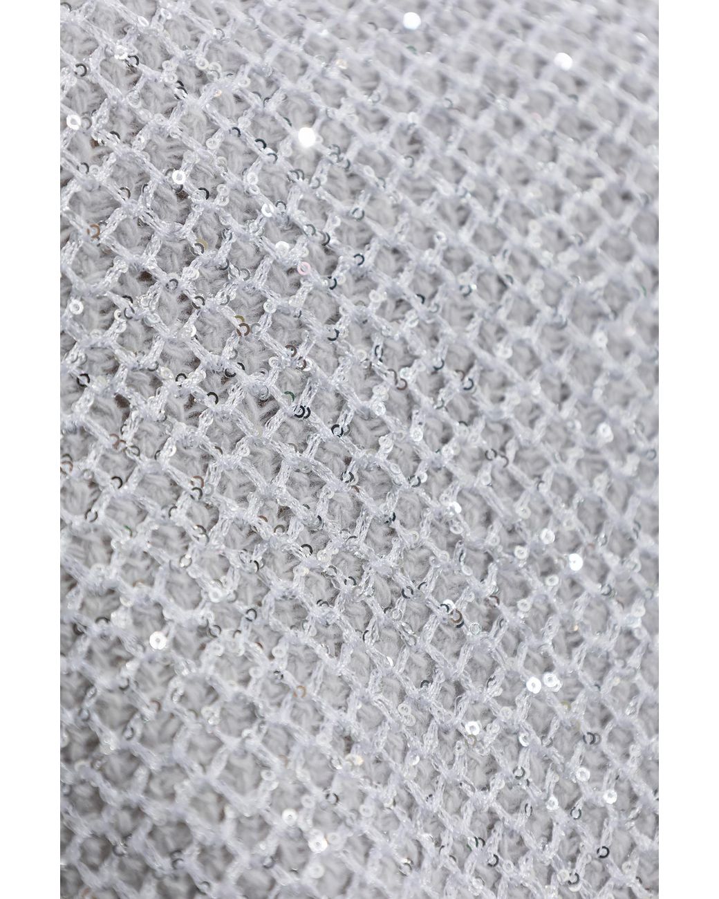Stella McCartney Gray Sequin-Embellished Crewneck Jumper