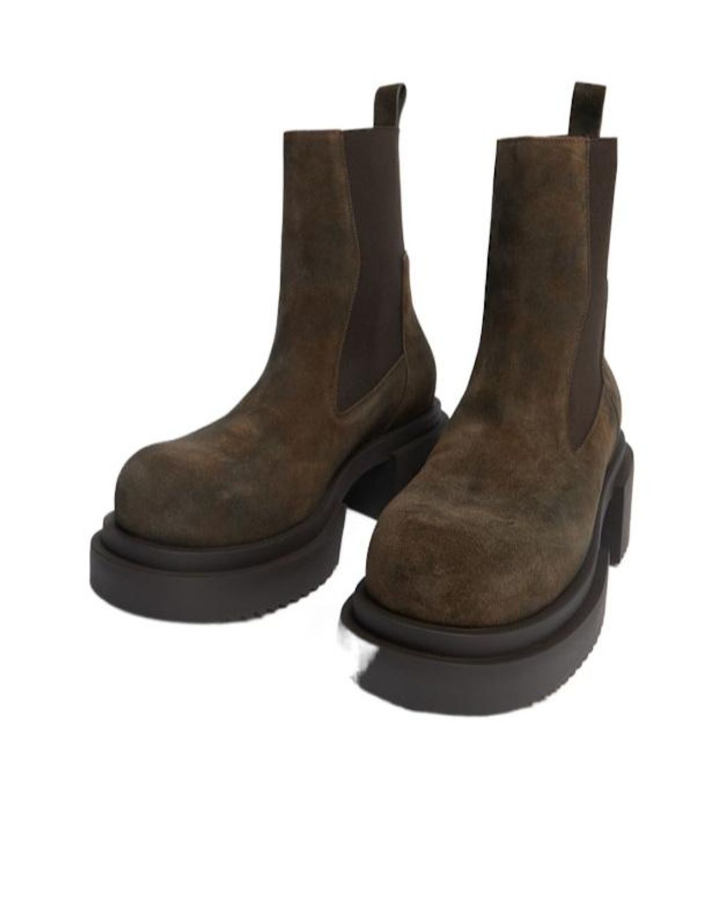 Rick Owens Multicolor Beatle Bogun Suede Boots for men
