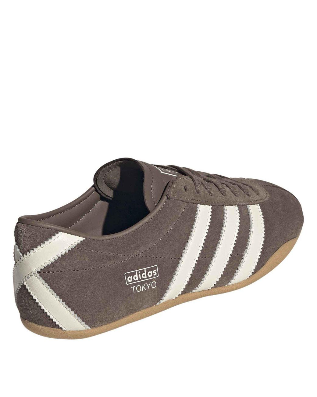 Adidas Originals Brown Suede Low-Top Sneaker