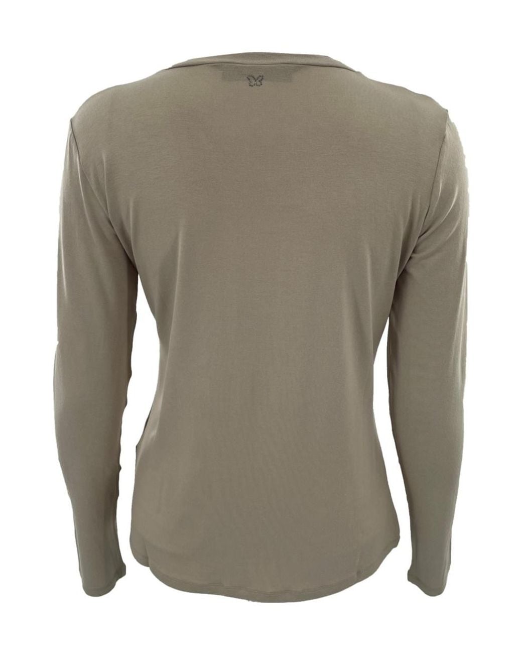 Weekend by Maxmara Green Long-Sleeved T-Shirt