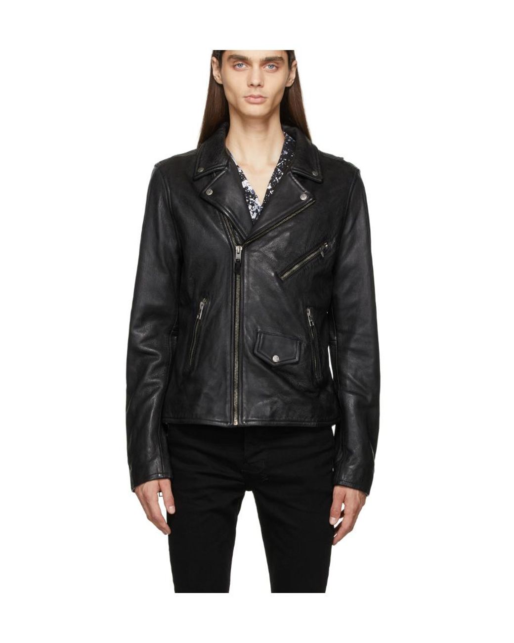 Ksubi Black Zipper Casual Jacket for men