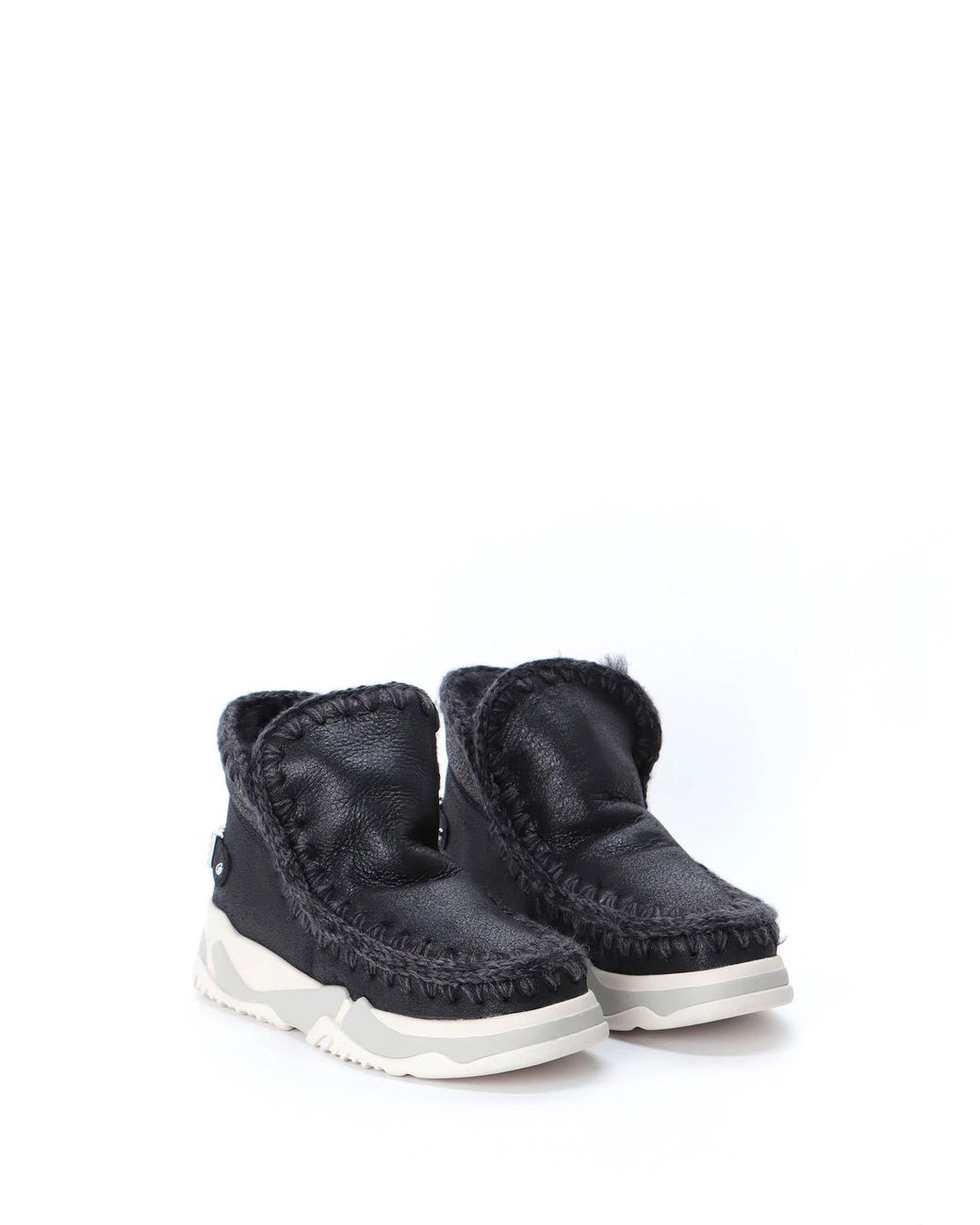 Mou Black Eskimo Ankle Boots