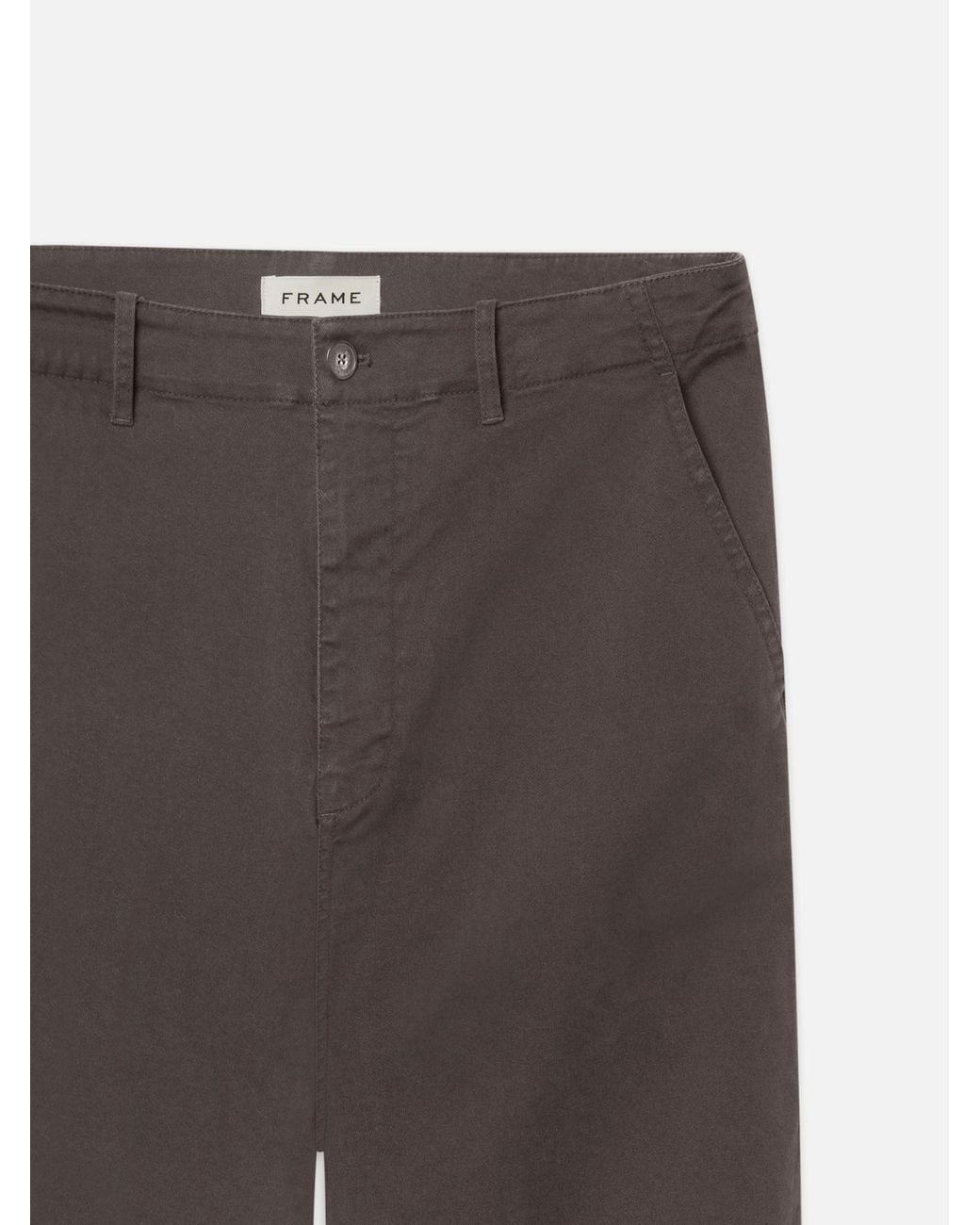 FRAME Gray Belt Loop Casual Pants for men