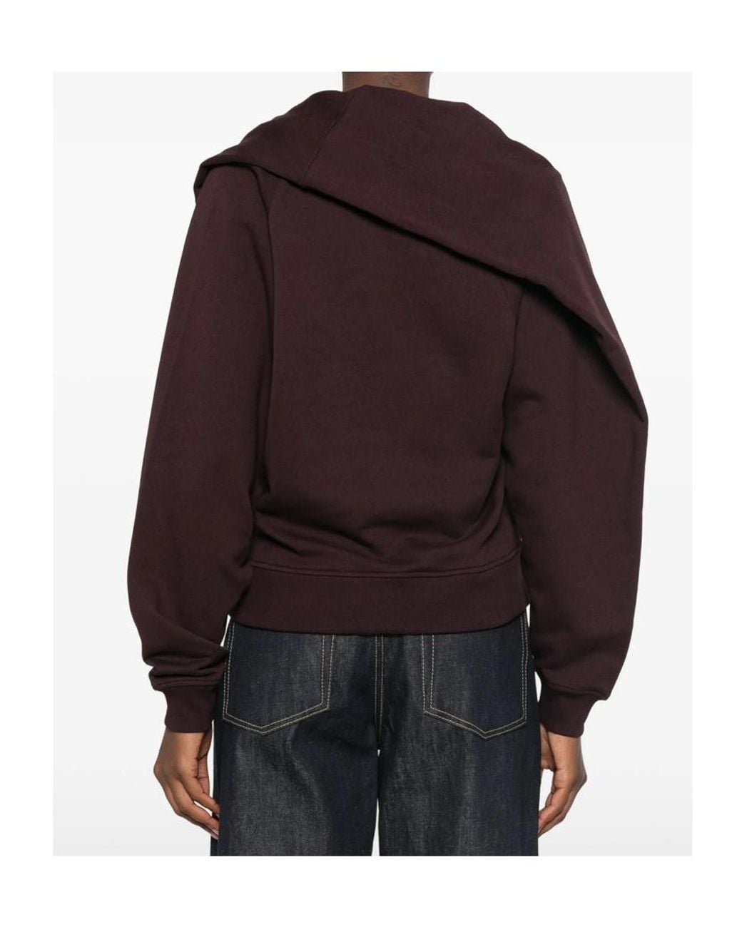Dries Van Noten Purple Crew-Neck Sweatshirt