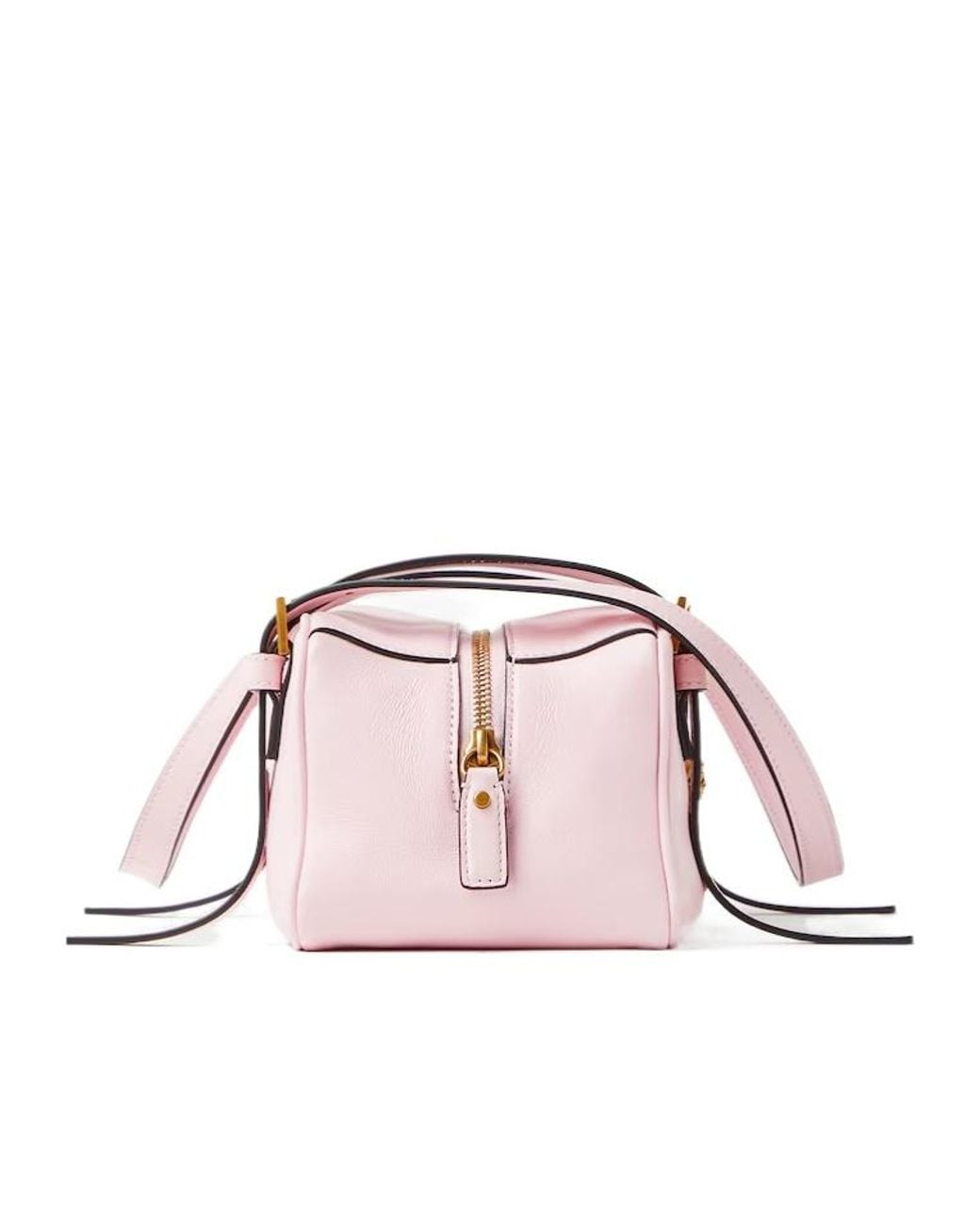 Versace Pink Emblème Bowling Bag