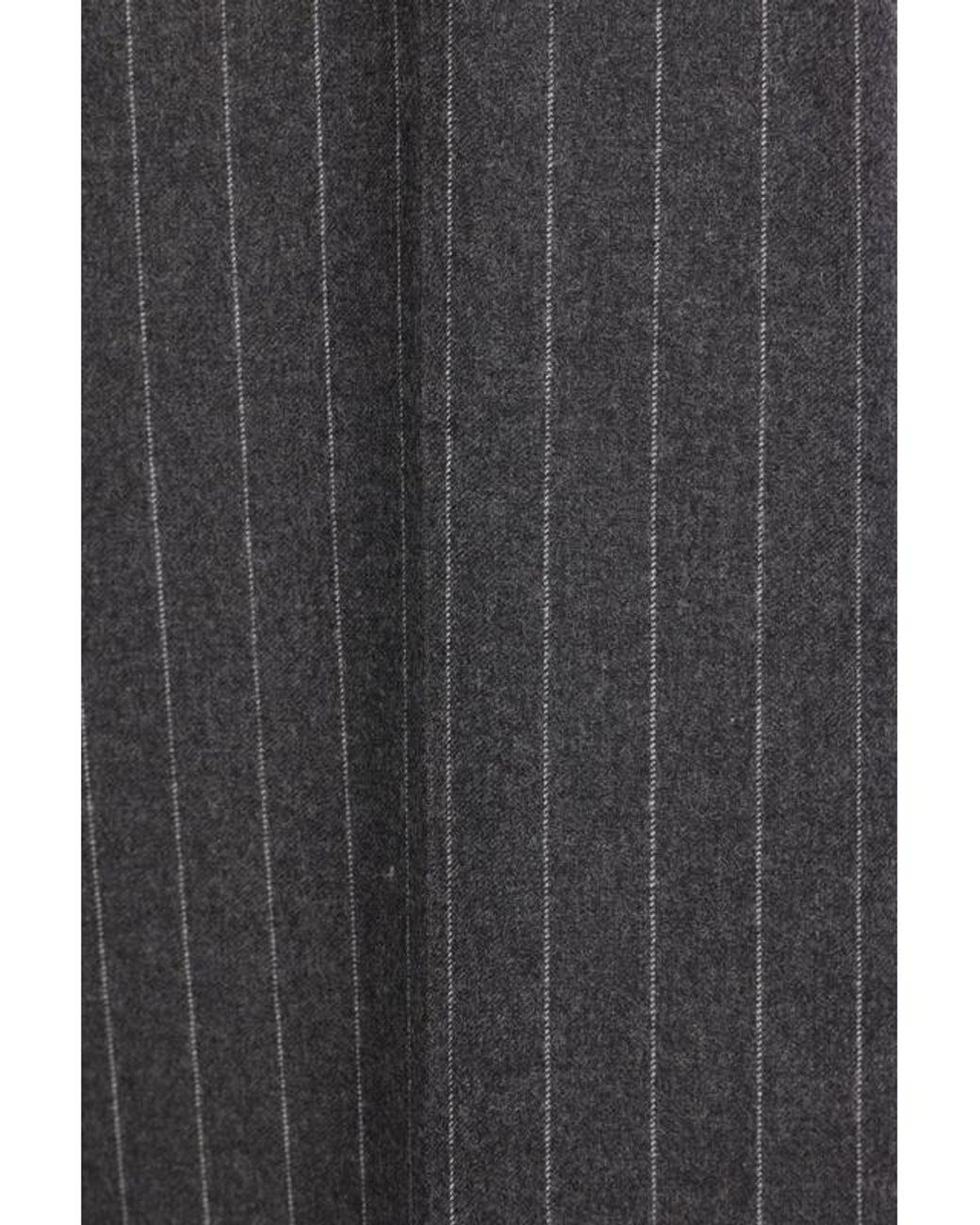 Sportmax Gray Belgio Striped Tailored Trousers