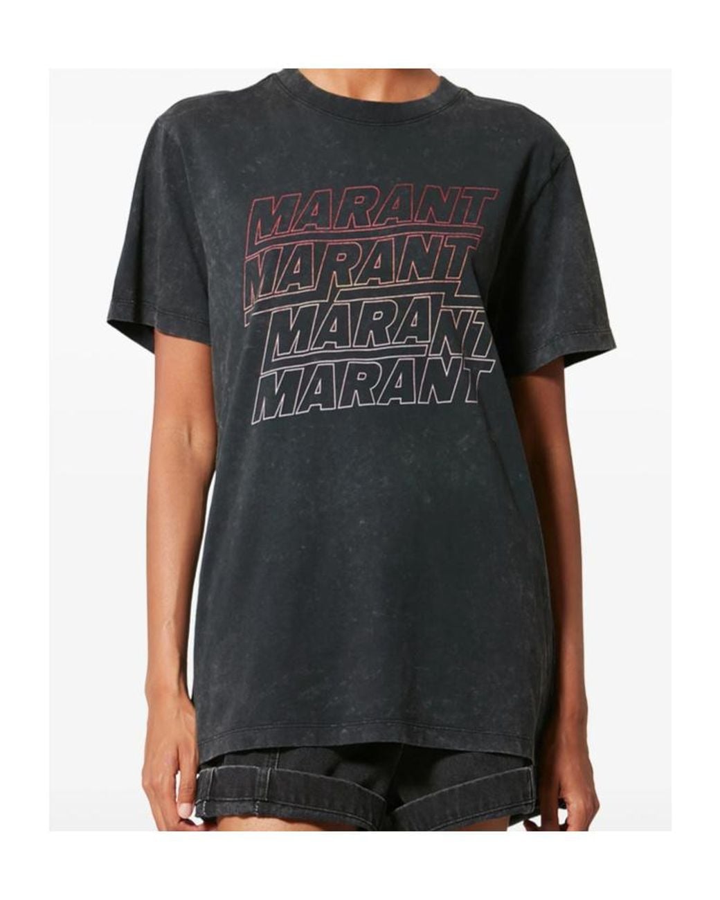 Isabel Marant Black Isabel Marant Étoile Zoeline Crewneck T-Shirt