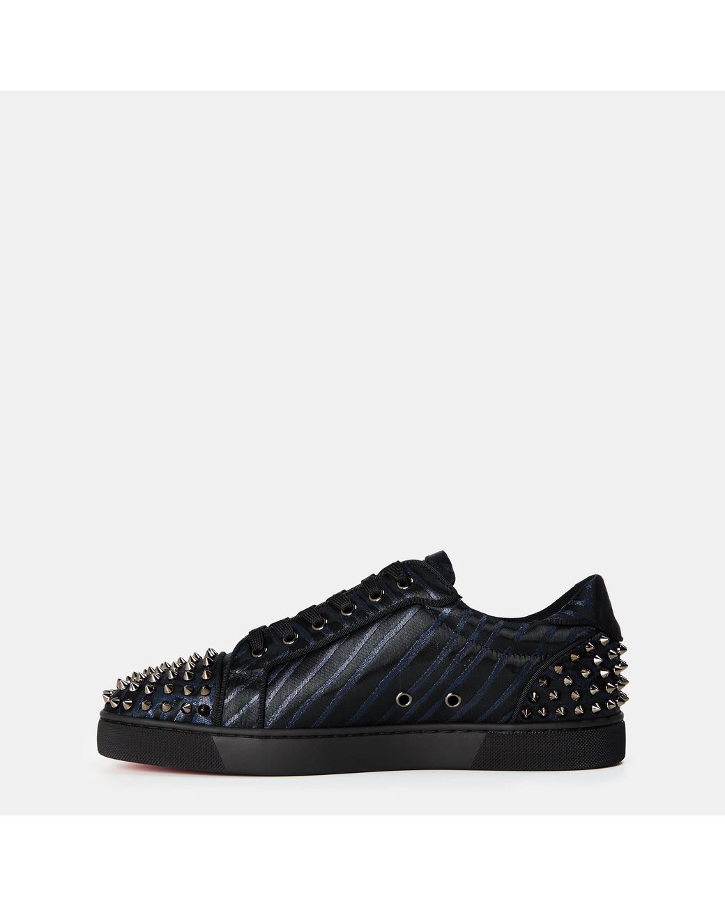 Christian Louboutin Blue Rivet Decorated Casual Shoes for men