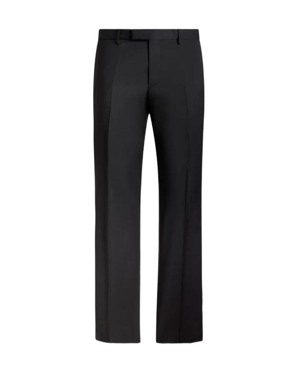 Etro Black Evening Trousers With Side Band Detail for men