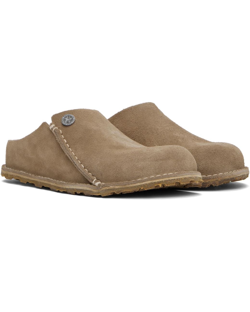 Birkenstock Brown Zermatt Premium Slippers