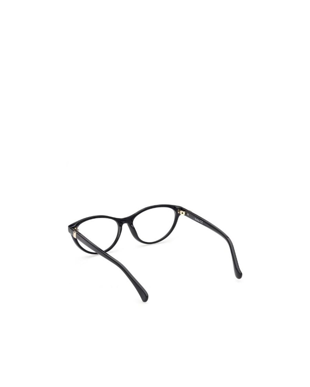 Max Mara White Wayfarer Frame Glasses