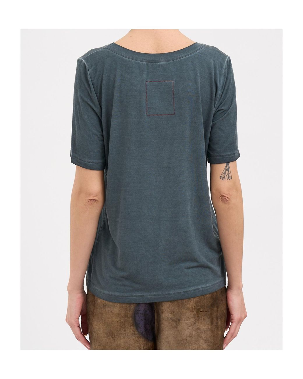 Uma Wang Blue T-Shirt Tir