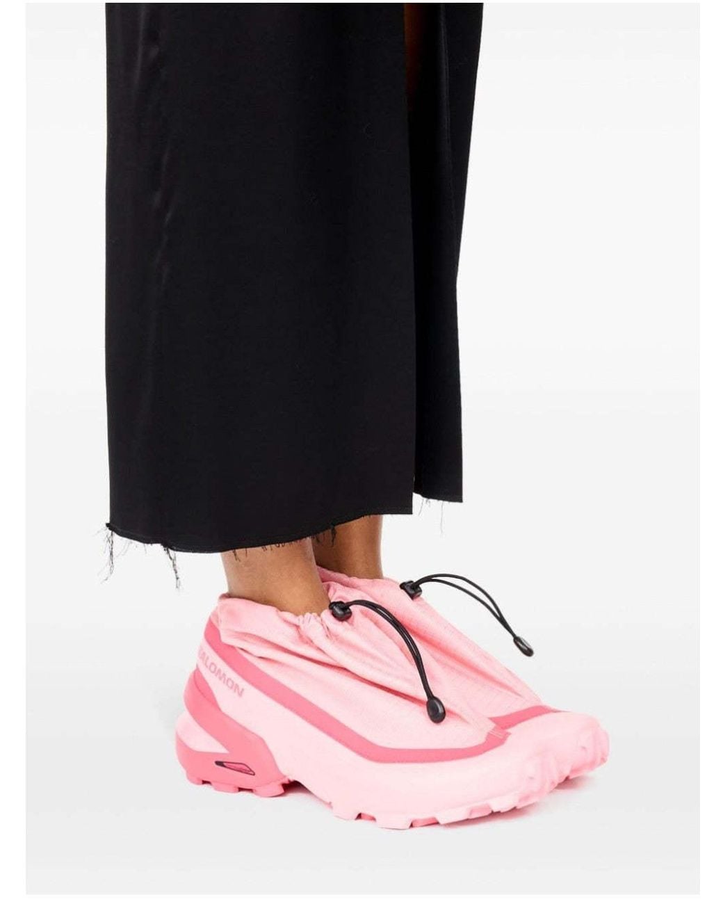 MM6 MAISON MARGIELA X SALOMON Pink Cross Low Sneakers