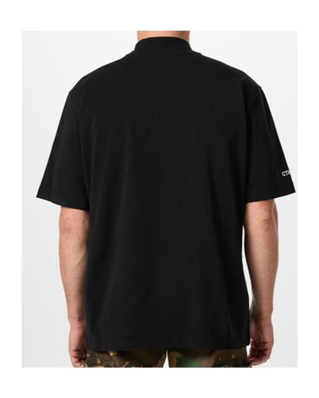 Heron Preston Black Short Sleeve T-Shirt for men