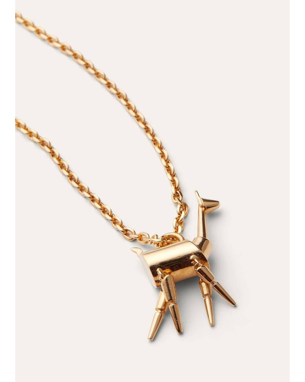 Loro Piana Metallic Vicuna Necklace