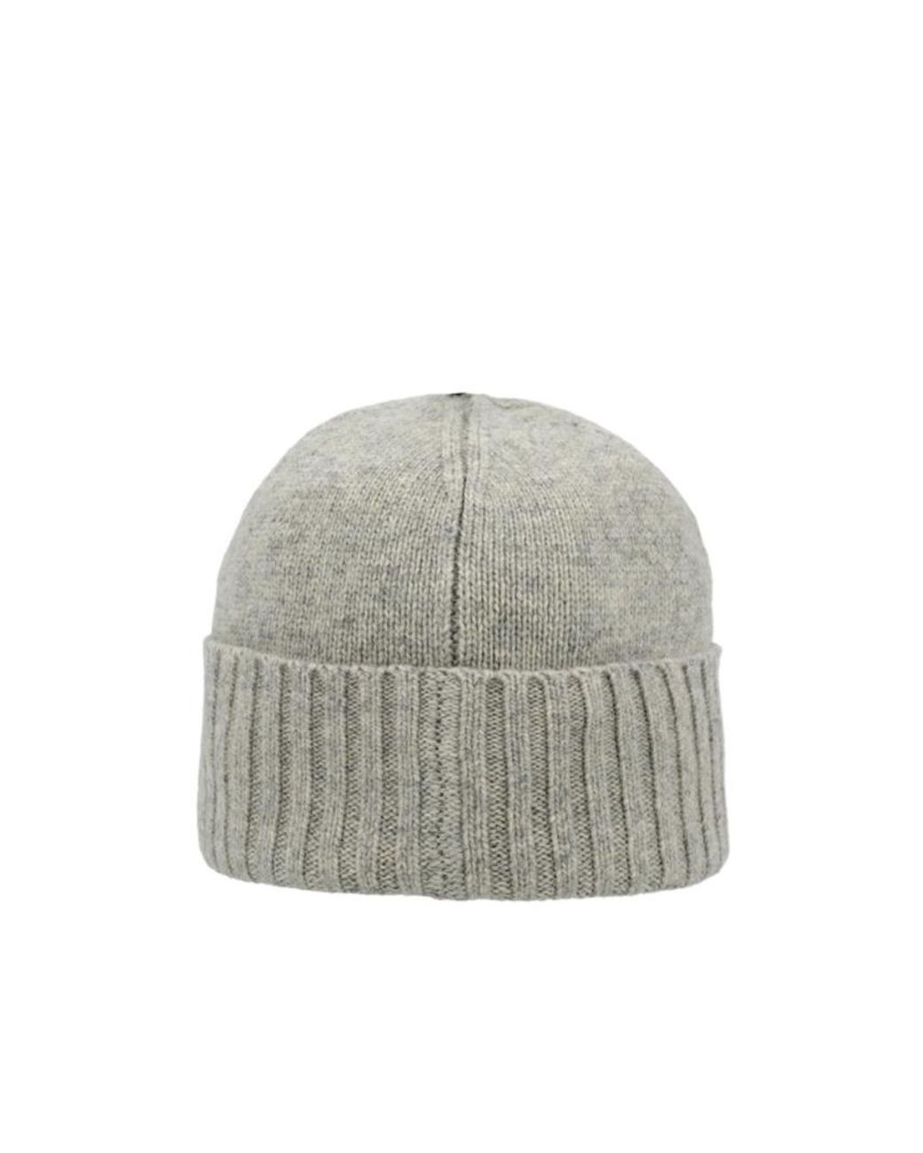 Polo Ralph Lauren Gray Flag Knitted Hat for men