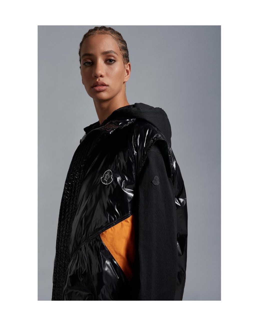 Moncler Black X Alicia Keys Padded Puffer Vest for men