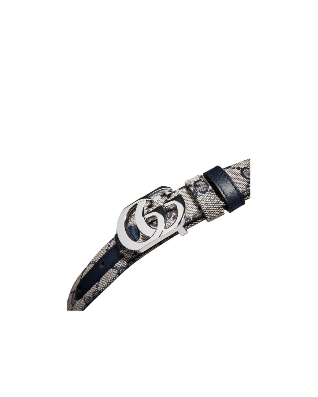 Gucci Multicolor Cut Gg Marmont Reversible Belt