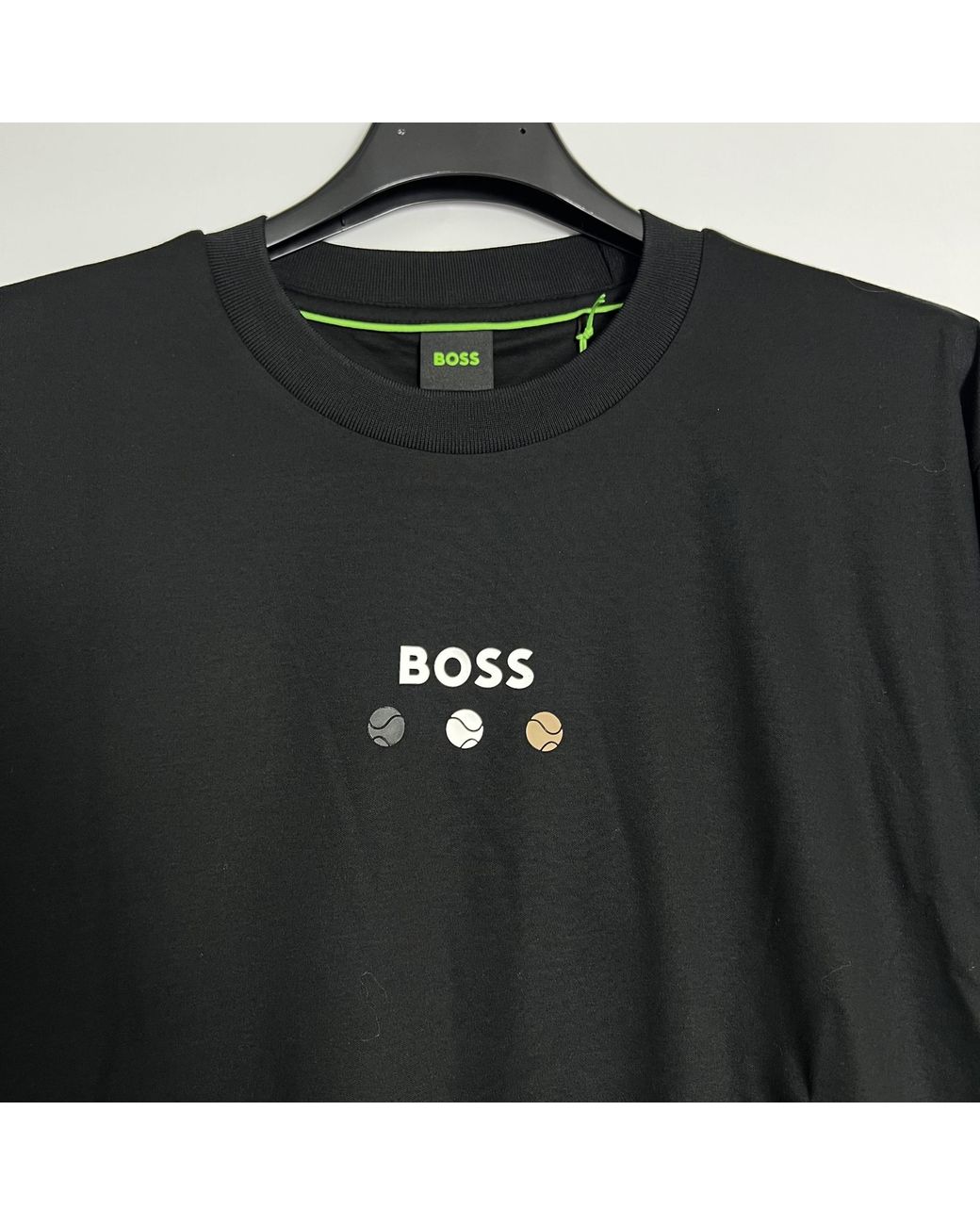 Boss Black Boss Tennis Ball Graphics T-Shirt for men