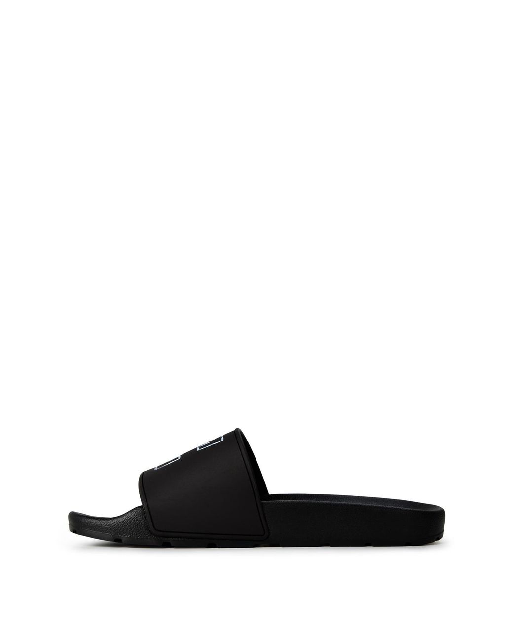 Off-White c/o Virgil Abloh Black Logo Slippers