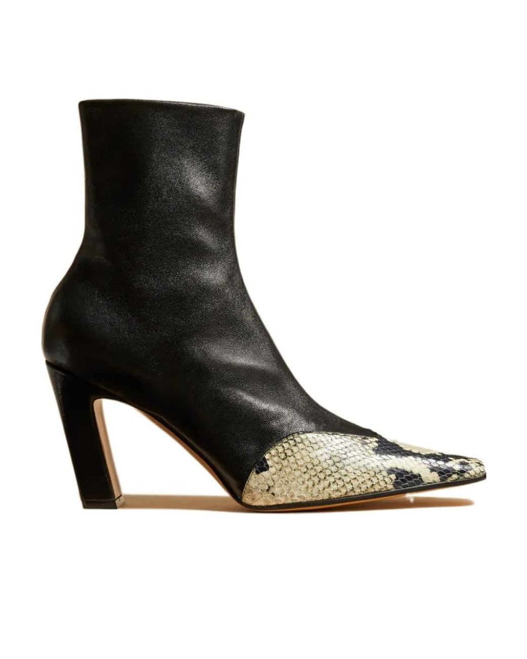 Khaite Black Nevada Stretch High Boots