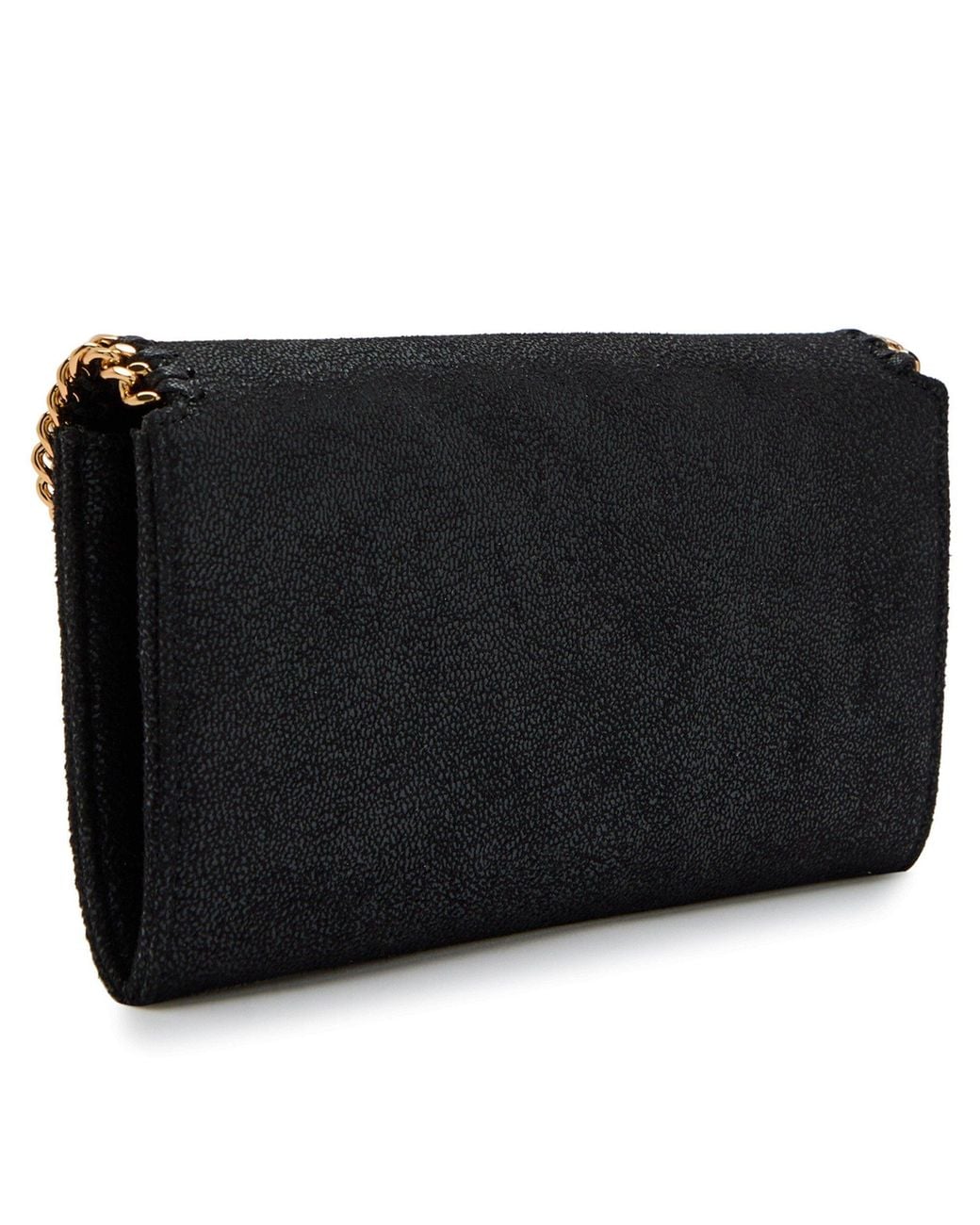 Stella McCartney Black Textured Wallet