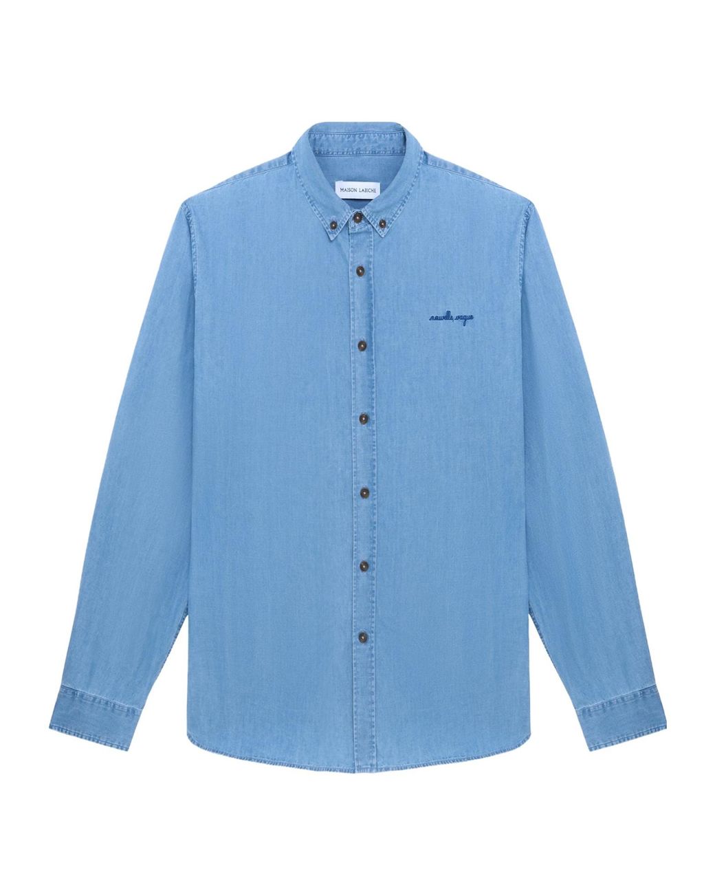 Maison Labiche Blue Malesherbes New Wave Shirt for men