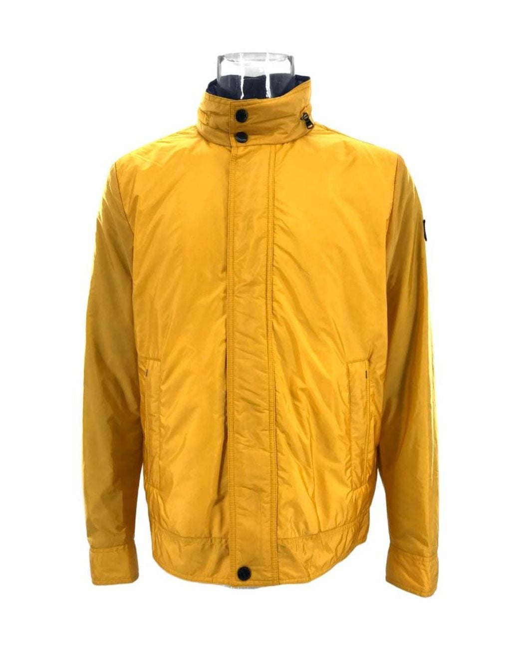 Paul & Shark Yellow Zipper Cotton Jacket for men